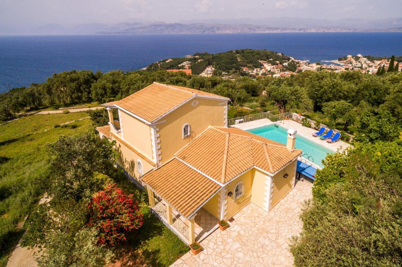 Villa Vingla By Villa Plus Kassiopi Bagian luar foto